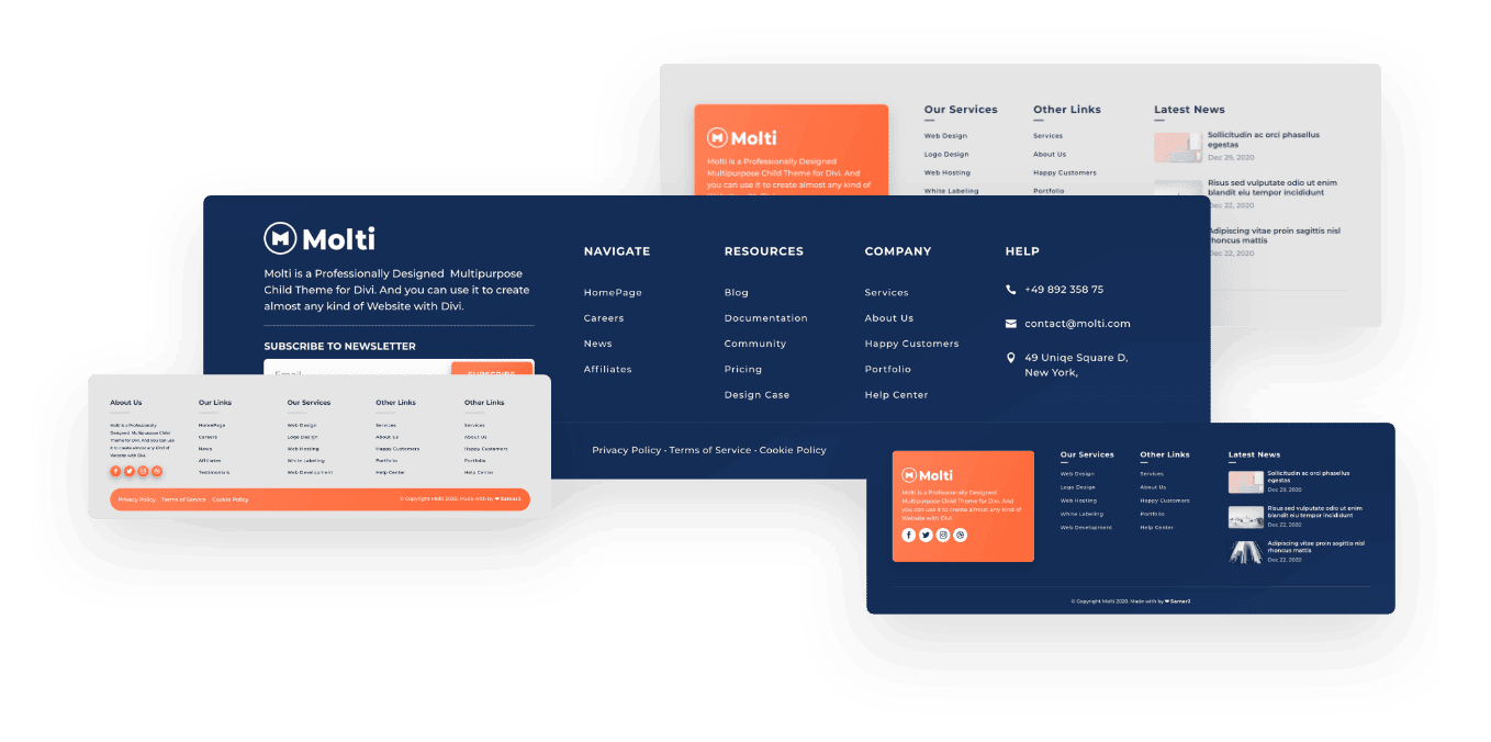 Footer Designs