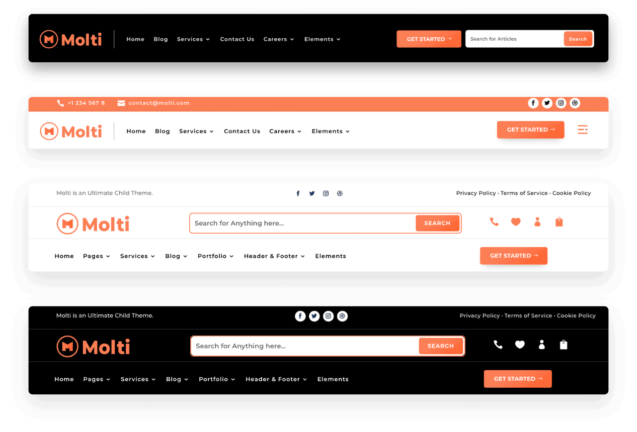 Header Designs